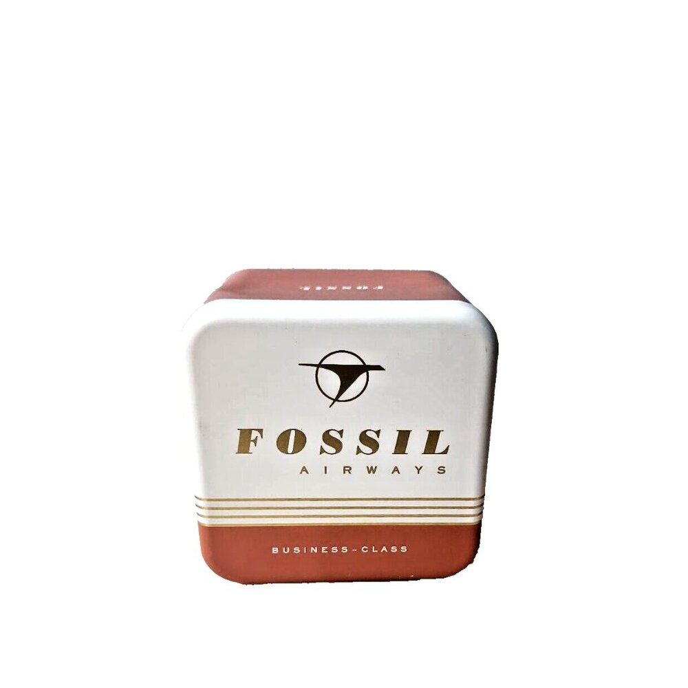 FOSSIL‎ WATCH TIN BOX  “Airways” Business Class 2021